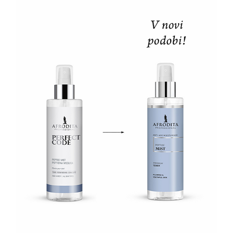 Afrodita PERFECT CODE Frissítő peptides permet, tonik